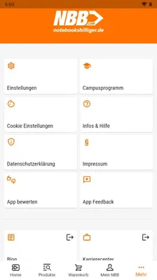 notebooksbilliger.de android App screenshot 1